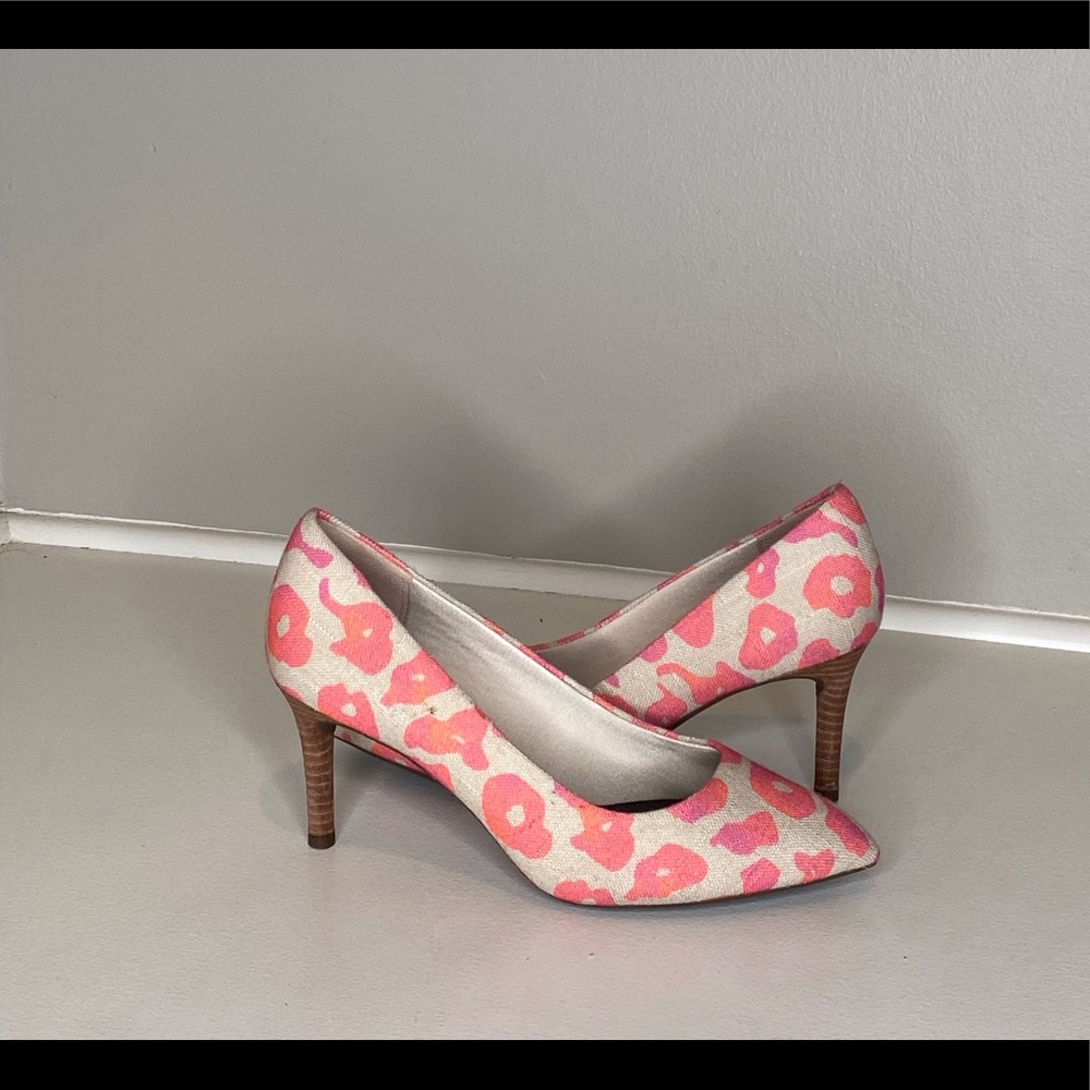 Rockport, Pink animal print, heels